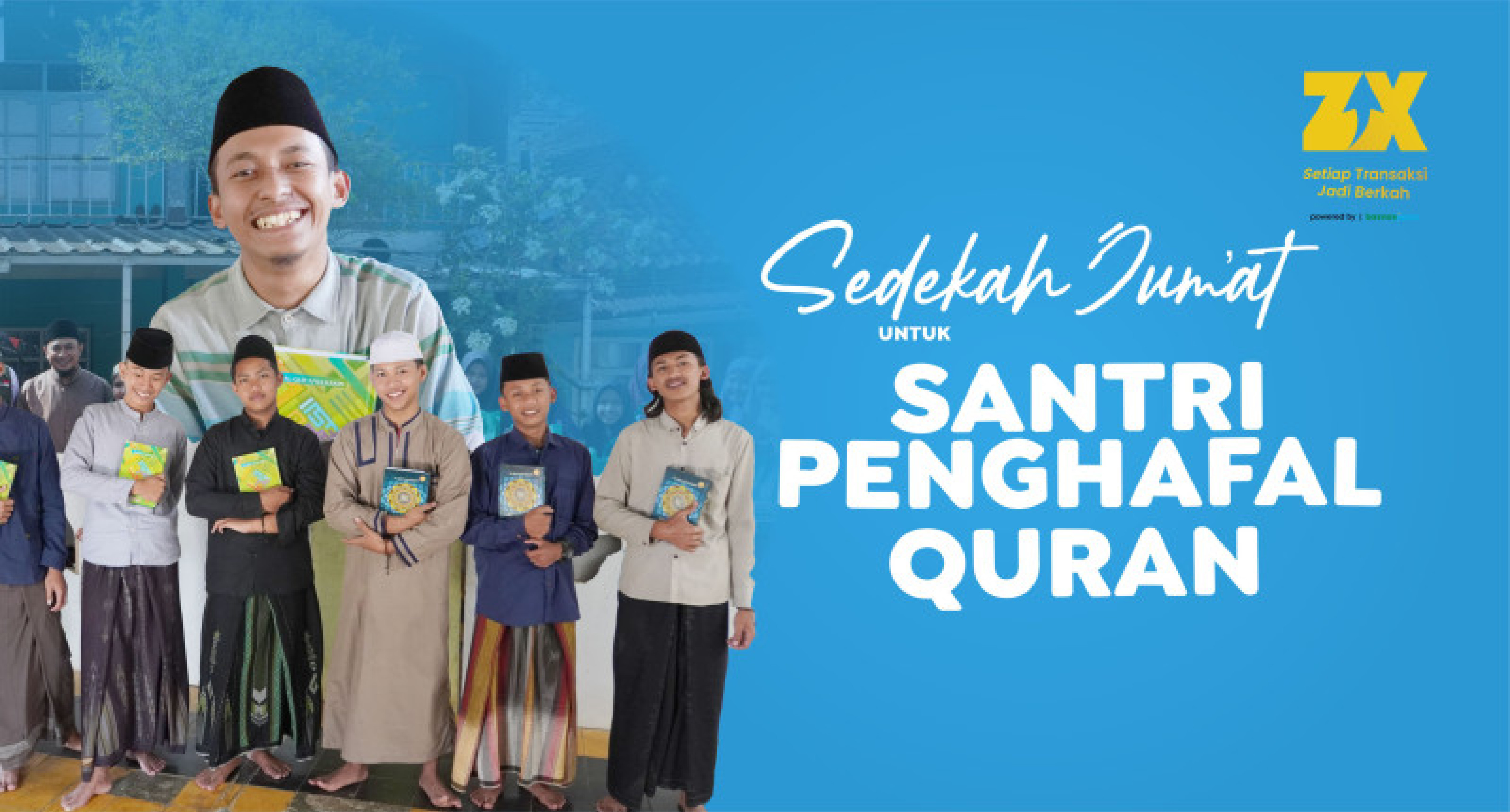 Sedekah Jumat untuk Santri Penghafal Qur’an